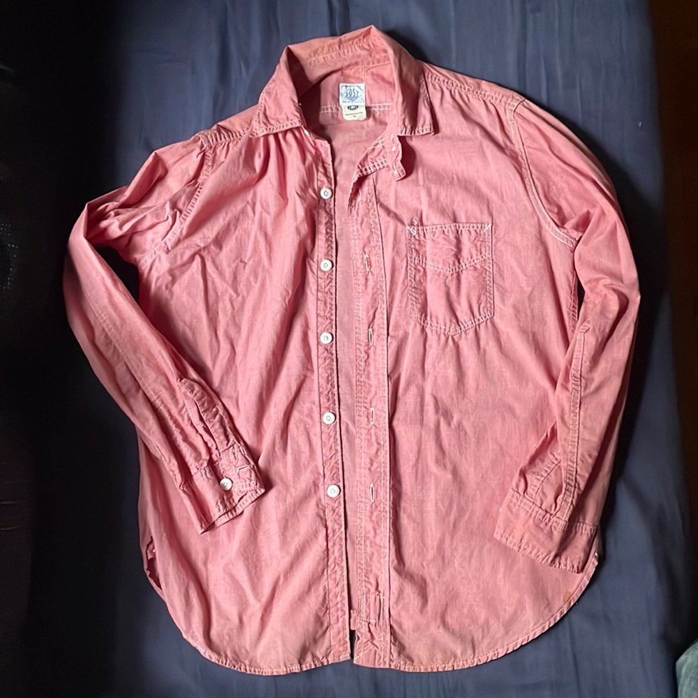 post o’alls mens button up